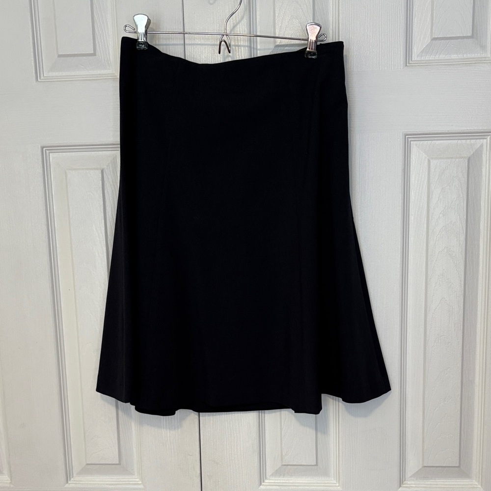 Eleanor Rose Classic Navy A-Line Skirt